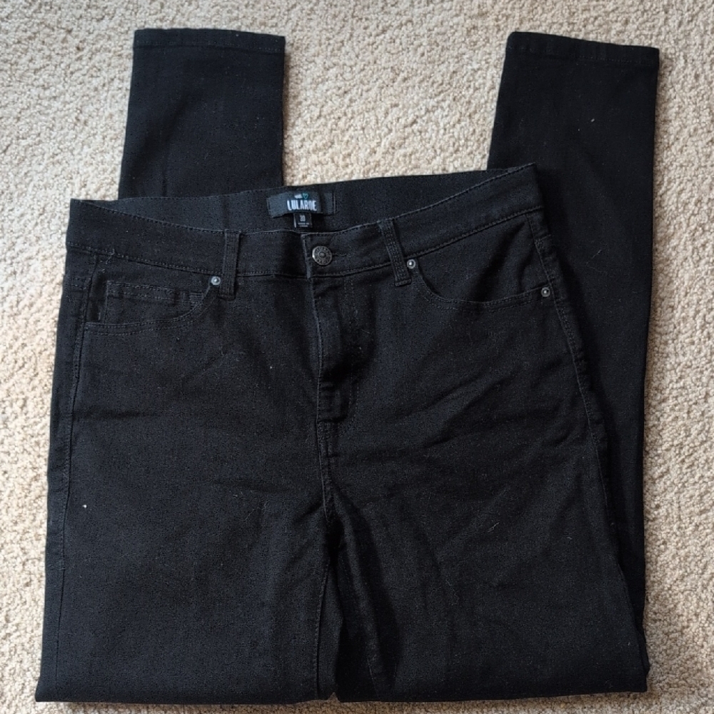 Lularoe Black Stretchy Waist Comfortable Skinny Jeans Size 30